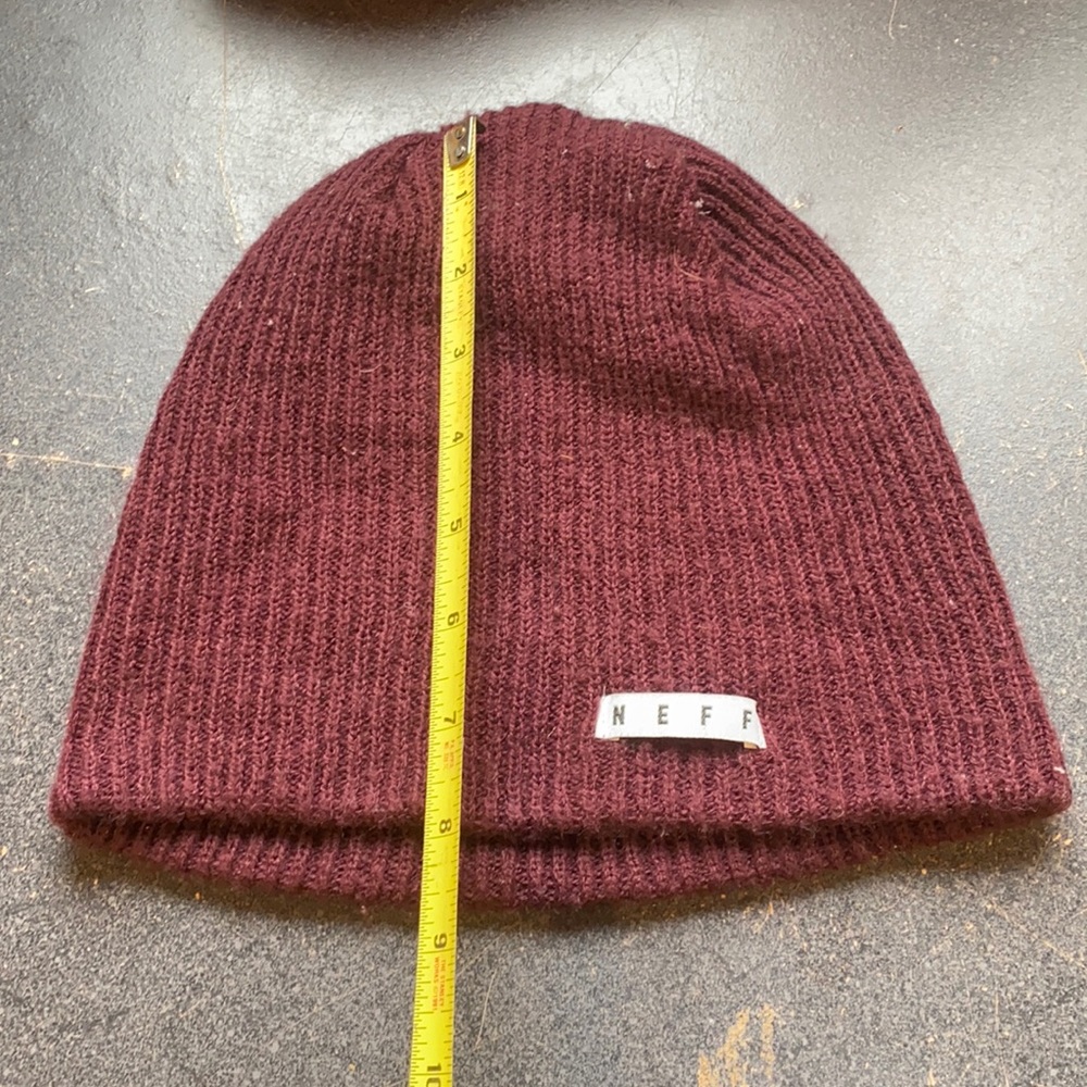 Burgundy Neff Beanie